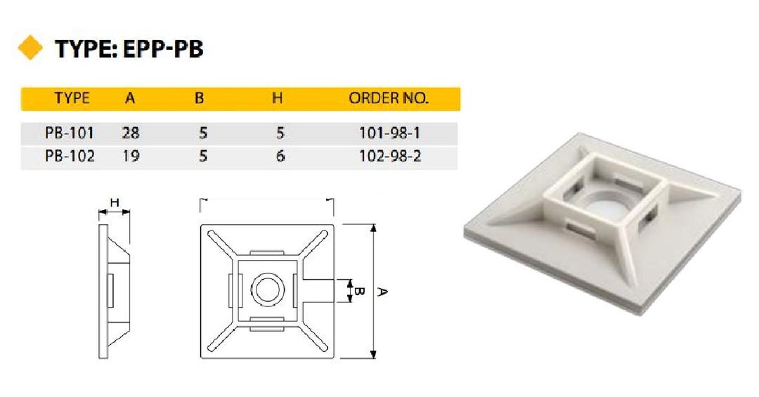 E.P.P- PB- Technical data sheet 1