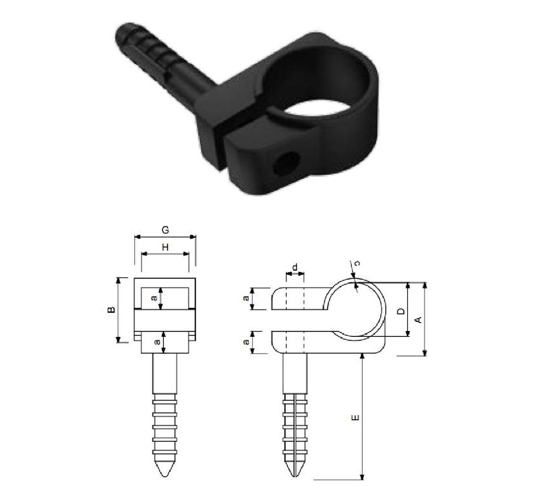 E.P.P - PK - Cable Clamp